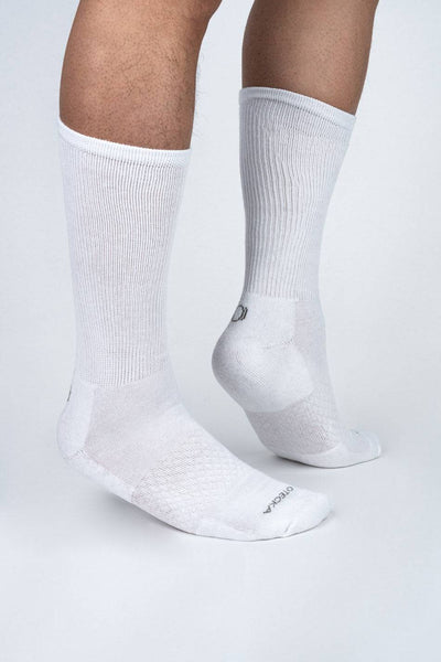 Basic Crew Socks (White)