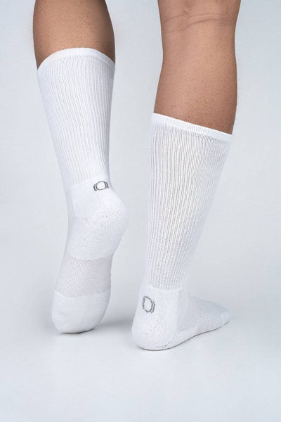 Basic Crew Socks (White)