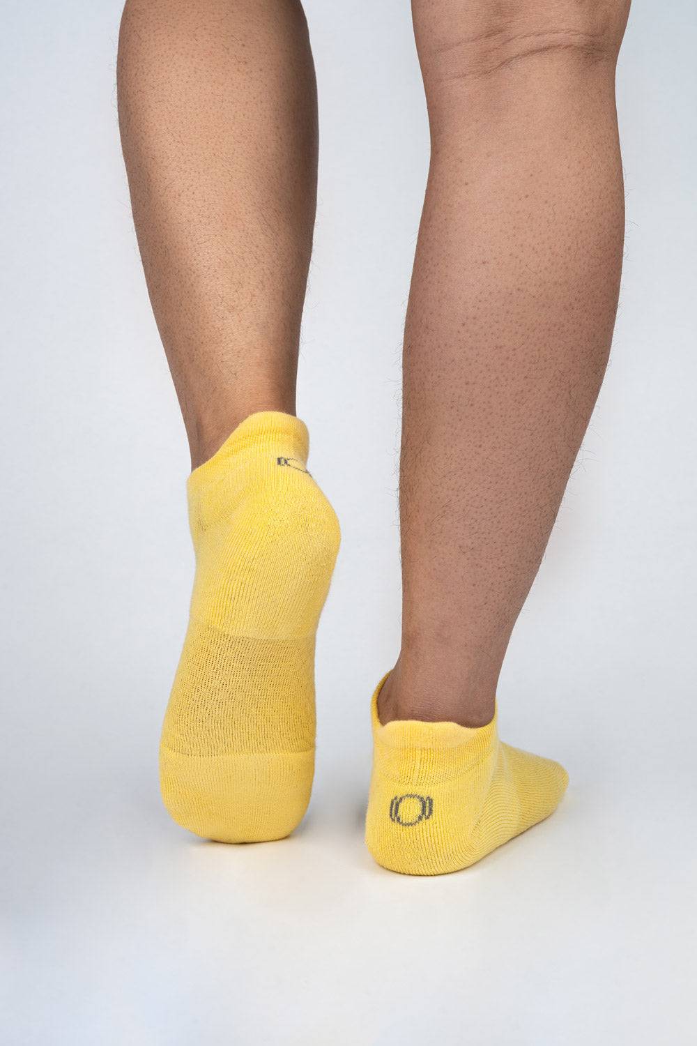 BASIC ANKLE SOCKS Yellow Pack of 6